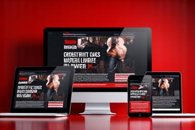 Sitio web responsive para CrossFit