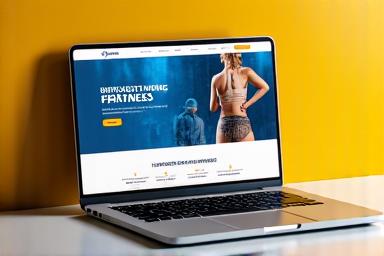 Sitio web moderno para gimnasio